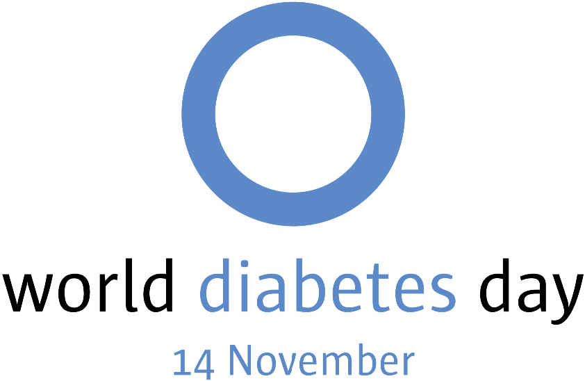 World Diabetes Day logo.